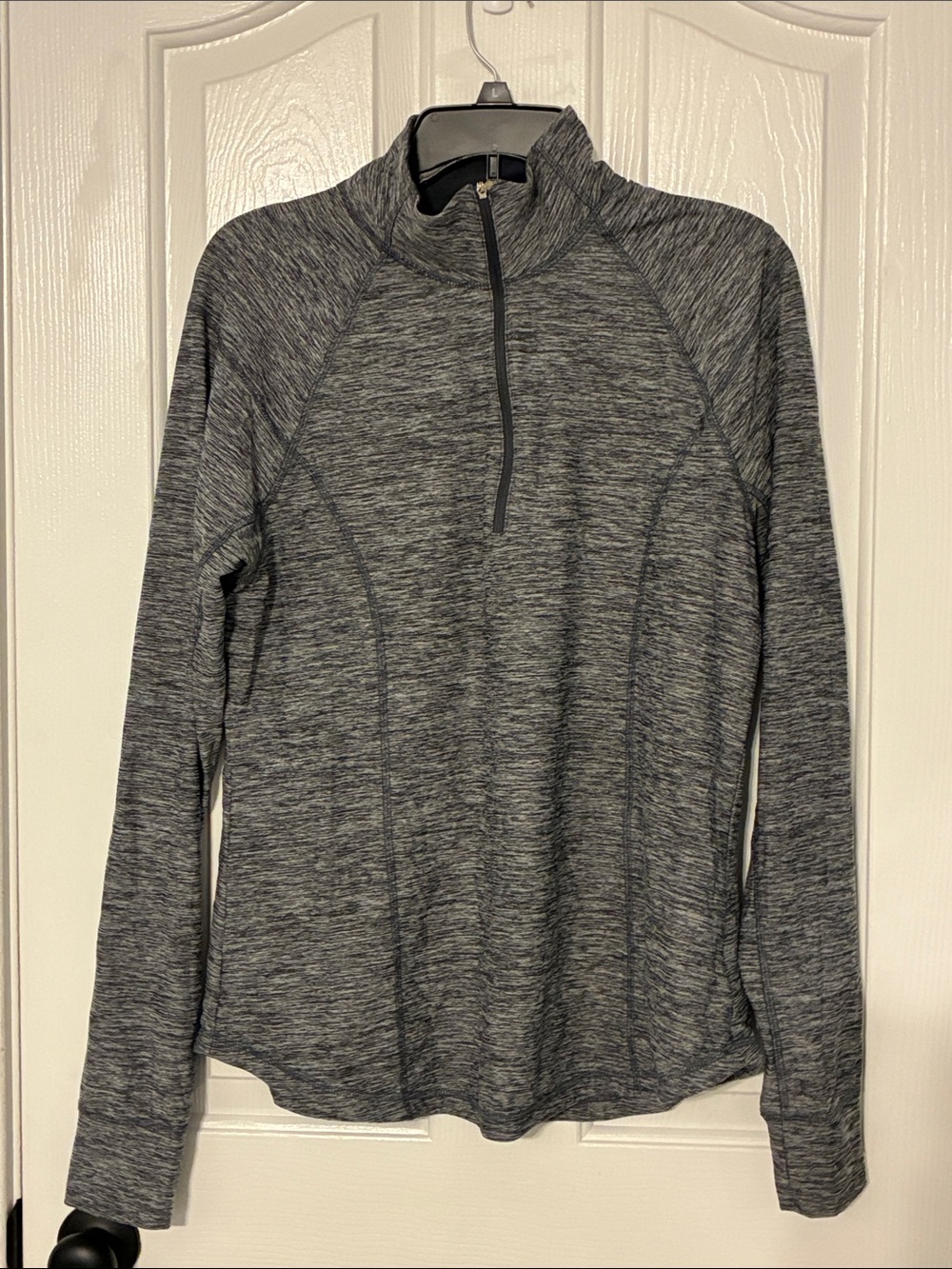 Old Navy Active Gray Women’s Quarter-Zip Performance Top XL
